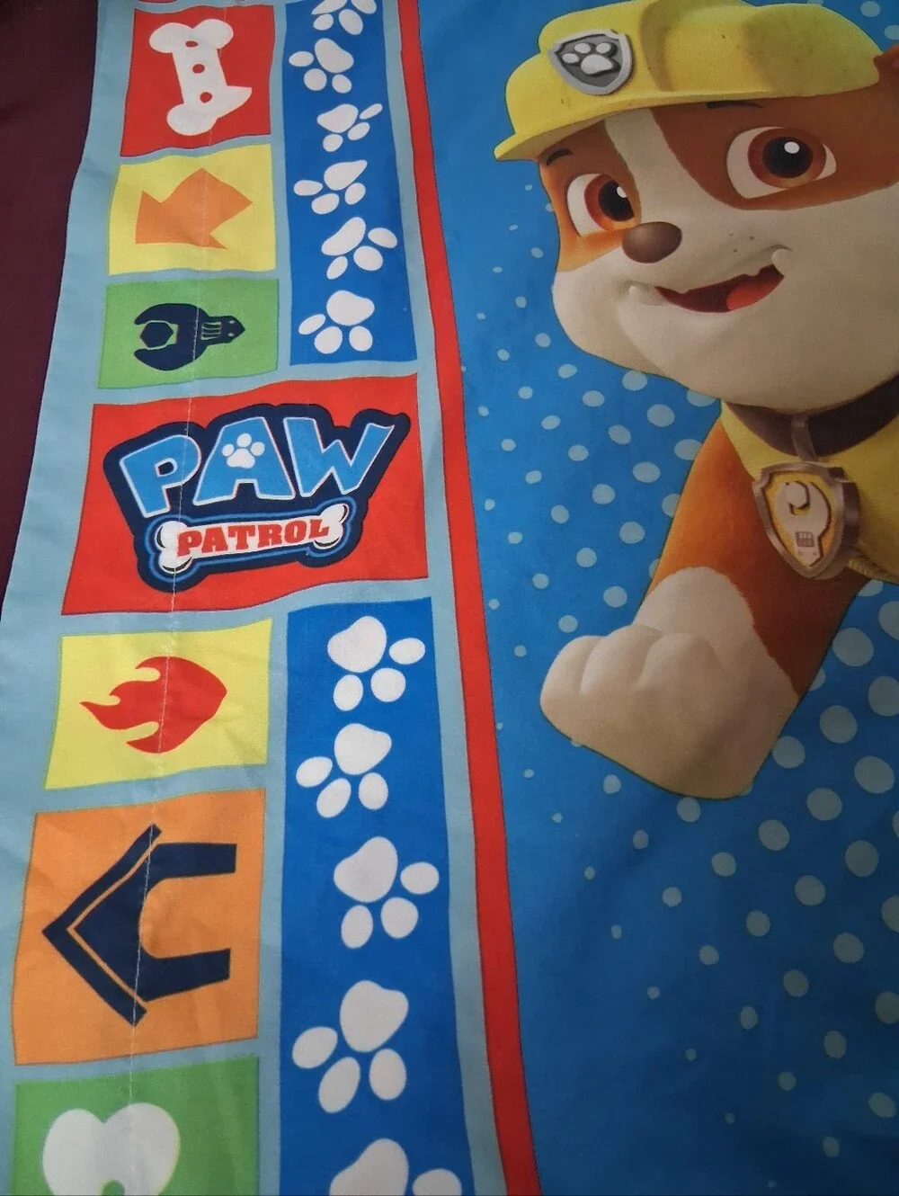 Paw Patrol Ready For Action Standard Size Pillowcase.